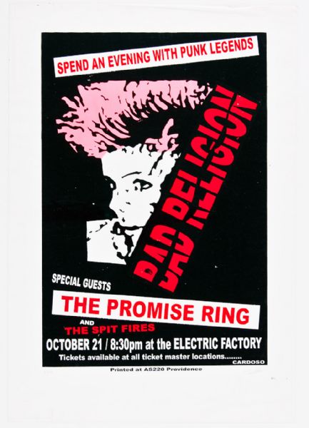 Bad Religion at the Electric Factory Original Poster